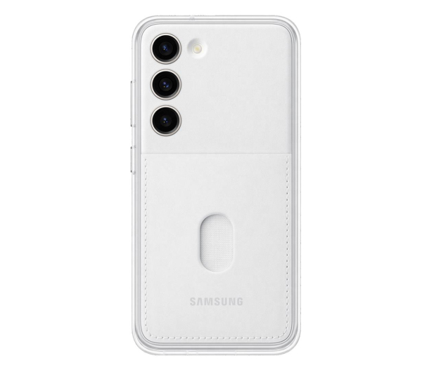 SAMSUNG Frame Case do Samsung S23 Biały - 1110096 - zdjęcie